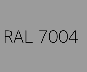 RAL 7004