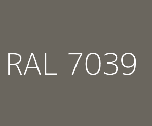 RAL 7039