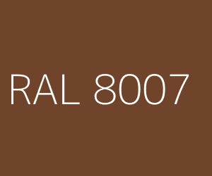 RAL 8007