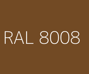RAL 8008