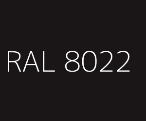 RAL 8022