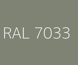RAL 7033