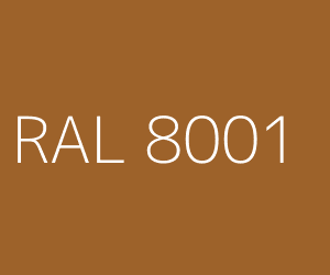 RAL 8001