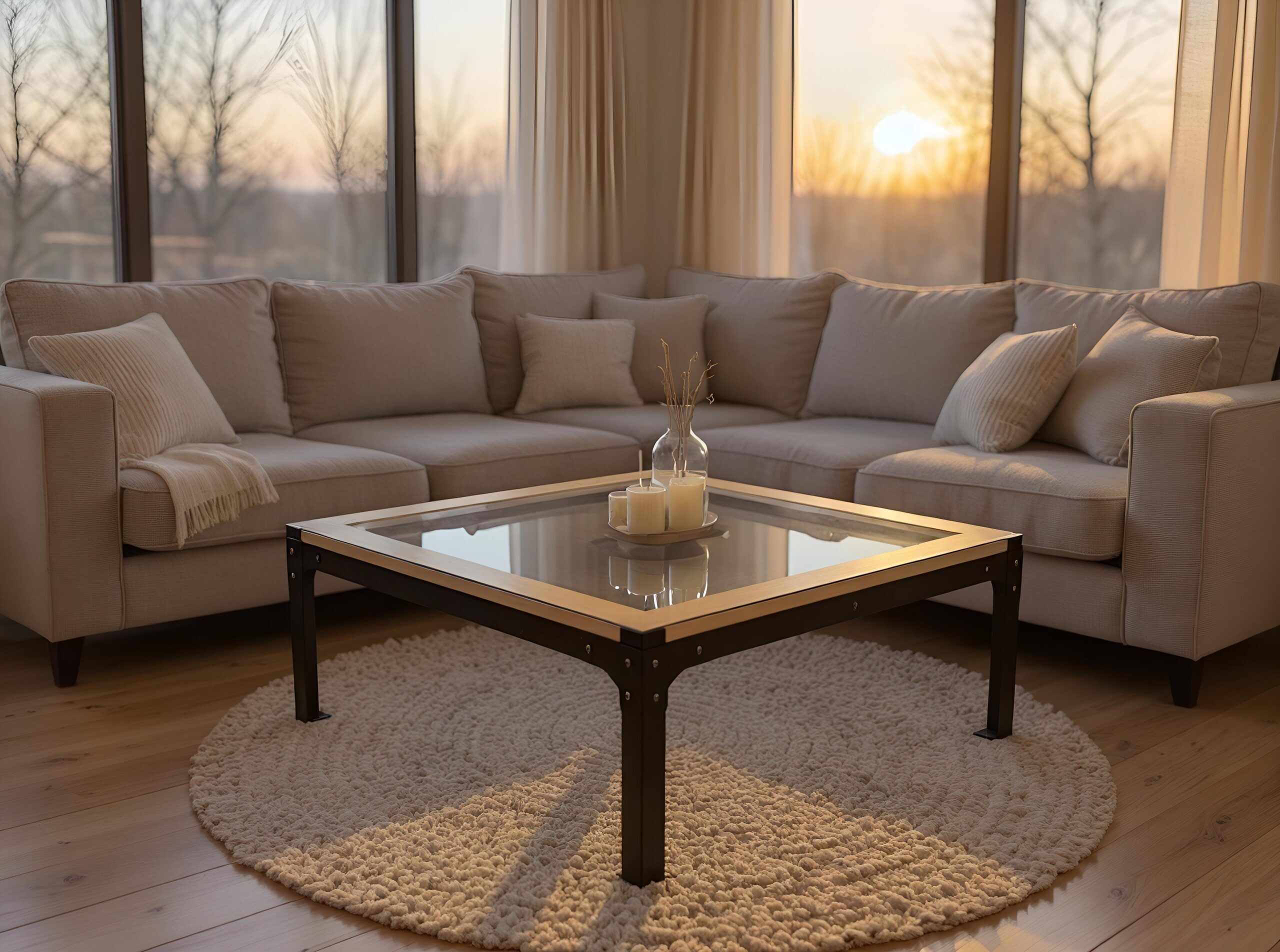 Ironfire minimalist glass top Ash