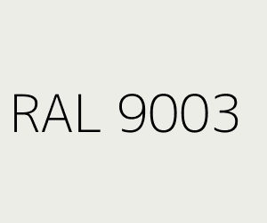 RAL 9003