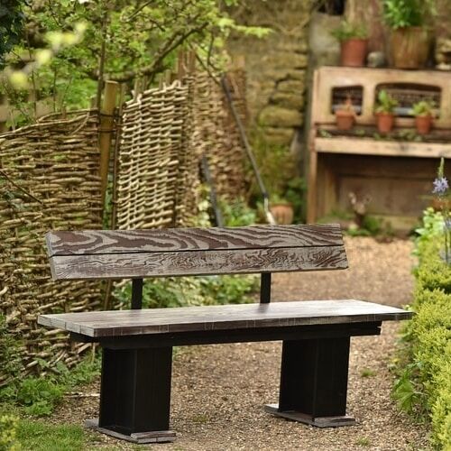 ironfire garden bench ironfire garden bench