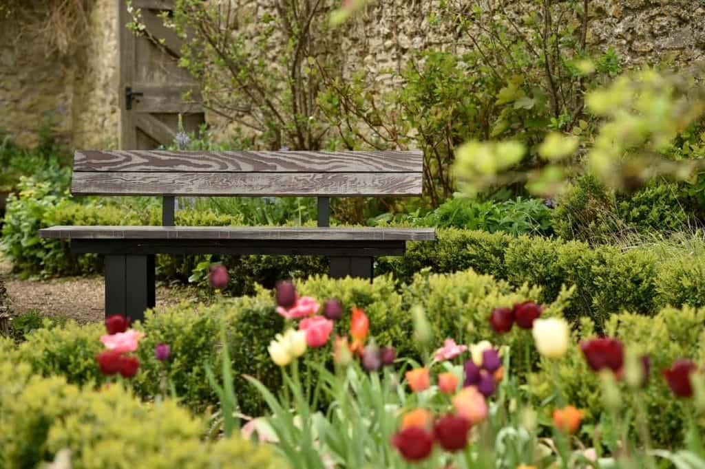 industrial garden bench handmade wooden bench